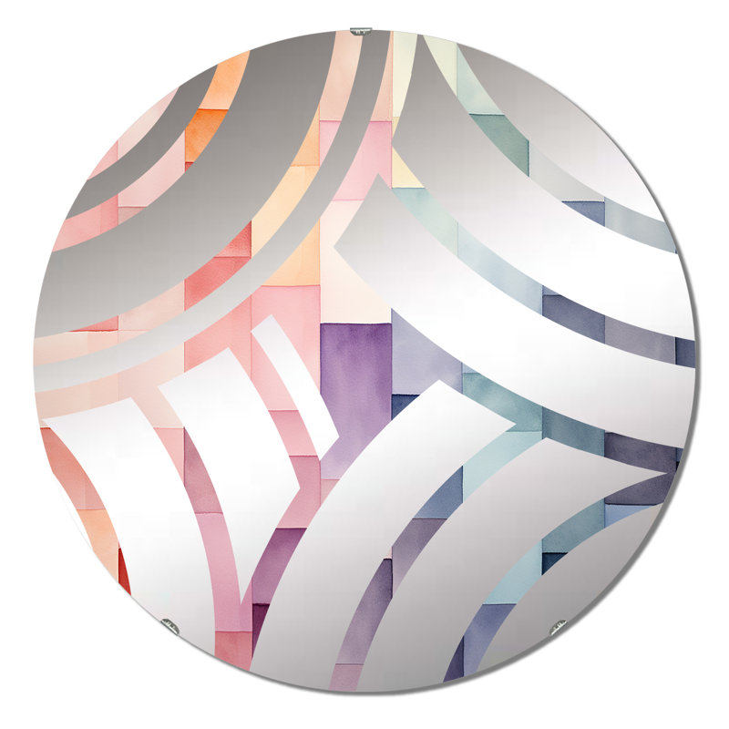 Miroir décoratif Cassandera, 31,4 po x 31,4 po