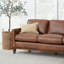 Canapé en cuir 85 po Cascades-1234196034