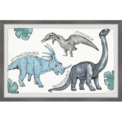 Braeburn All About Dinosaurs Framed Print
