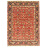 Traditional One-of-a-Kind Rectangle 7'10" X 10'1" Hand Knotted Area Rug