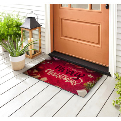 Non-Slip Christmas Outdoor Doormat