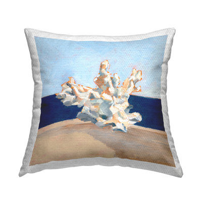 Housse et insert de coussin décoratif carré en polyester pour l'intérieur et l'extérieur