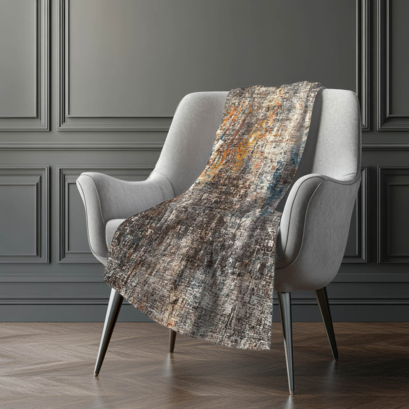 Jeté en sherpa Addison Sherpa ASB655, Taupe