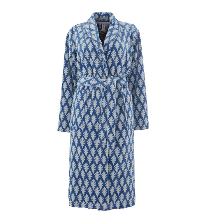 JOULES 100% Cotton Velour 120 Bathrobe with Pockets | Wayfair.co.uk