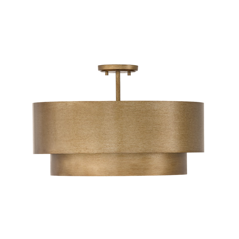 Luminaire suspendu mystique à niveaux 4 lumières l 21 po x H 9 po H 2 po