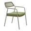 Ensemble de 2 chaises de salle à manger d'extérieur en rotin moderne-866804662