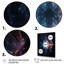 Cristal cosmique abstrait dans l'espace lointain - impression-734366685-734366680