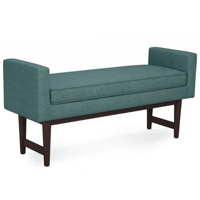 Banc de rangement avec repose-pieds l Scott