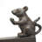 Ecorative Cute Animal Statue Stainless Steel Wedge Floor Stop