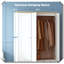 Armoire 3 portes avec rangement de style moderne et polyvalent-258342690