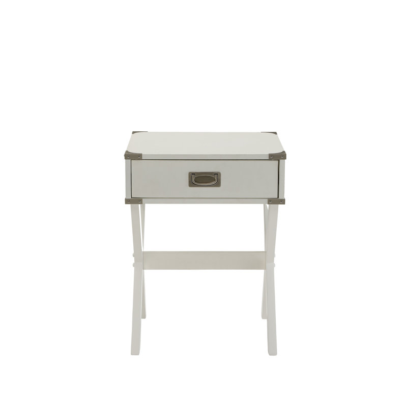 Table d'appoint Babs, Blanc
