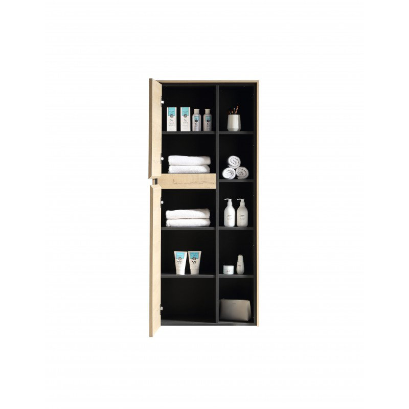 Armoire à linge Regnild, Brun