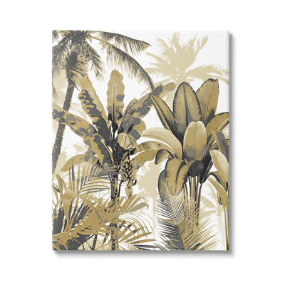 Art mural sur toile Tropical Palmer Layered Palms par Kristen Drew