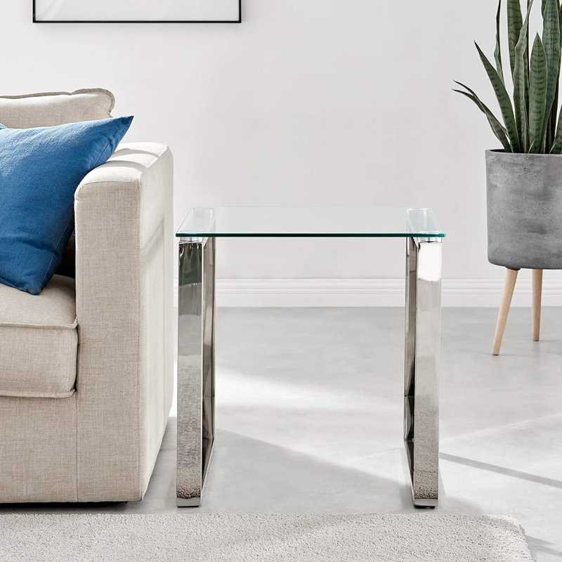 Patty Side Table, Silver