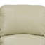 Canapé inclinable Beige Intelligent Power, canapé inclinable 3 places en similicuir respirant avec table basse réversible