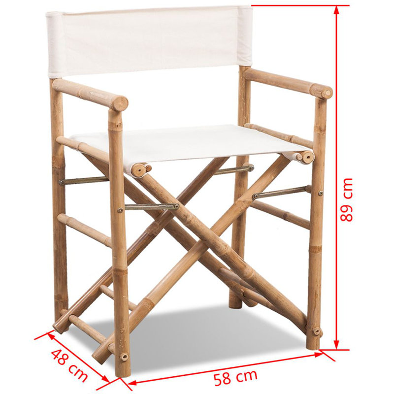 Hutton Folding Director Chair