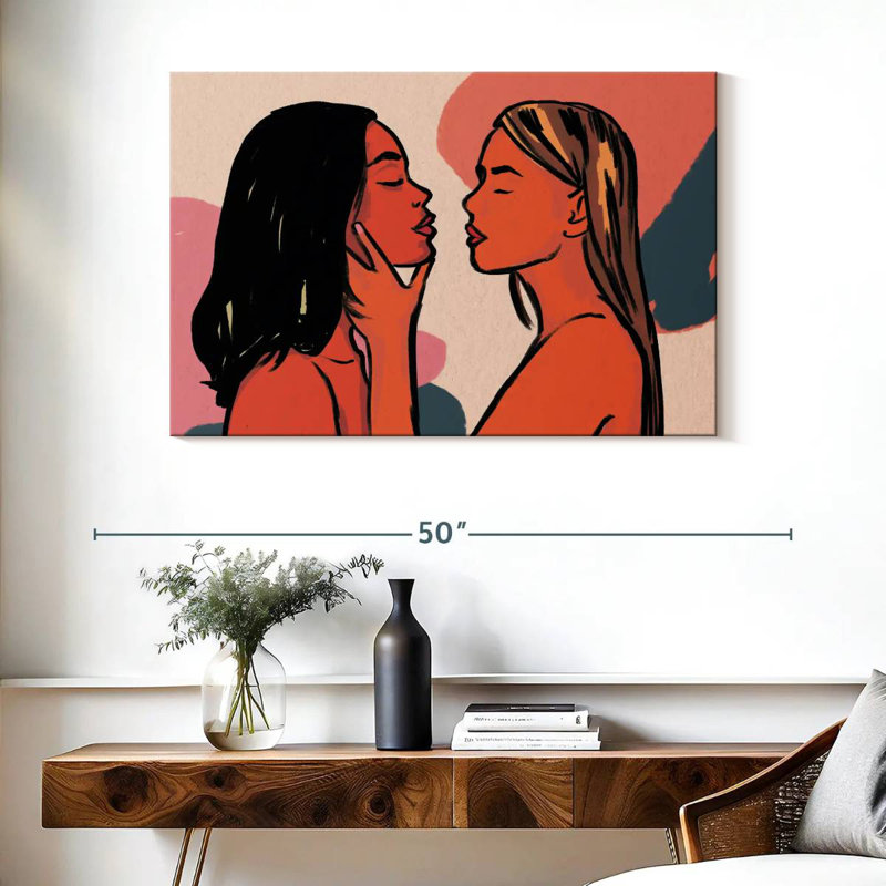 Affaire de filles, H 26 po x l 39 po