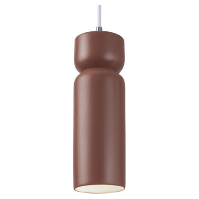 Luminaire suspendu sablier 1 lumière Ashford