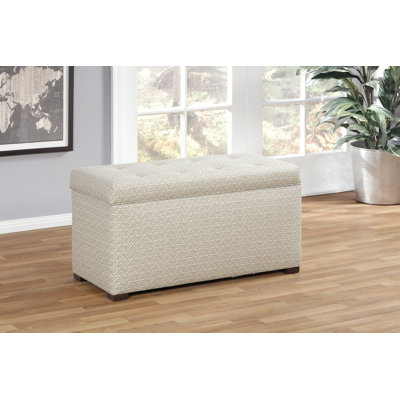 Banc de rangement rembourré Birney