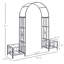 Tonnelle de jardin en acier Outsunny