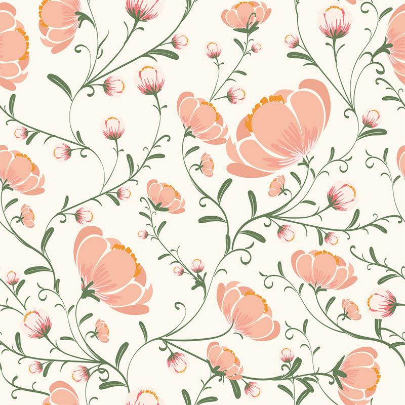 Cartlin 2.5m x 2.5m Matte Wallpaper Roll, 250 x 250cm