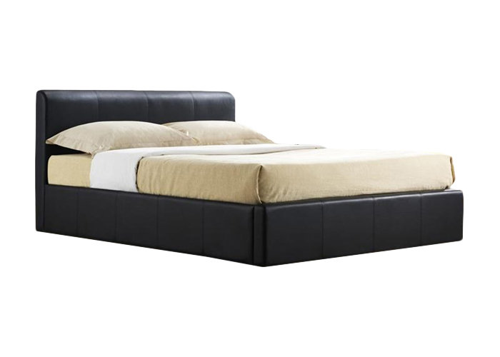 Upholstered Ottoman Storage Bed, Small Double (4')