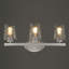 Luminaire de salle de bain à 3 lumières en acier à intensité variable Saratoga, certifié UL-1966646467