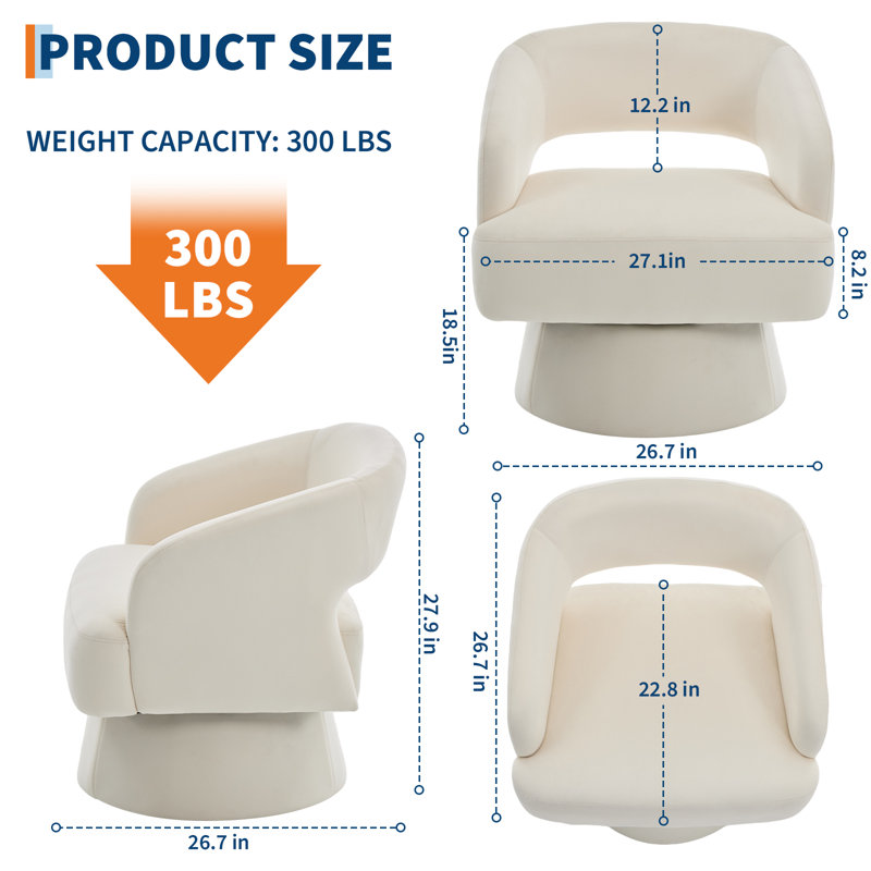 Outdoor Lounge Chair, Beige, Beige