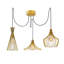 Lustre en métal 3 lumières Aurelia