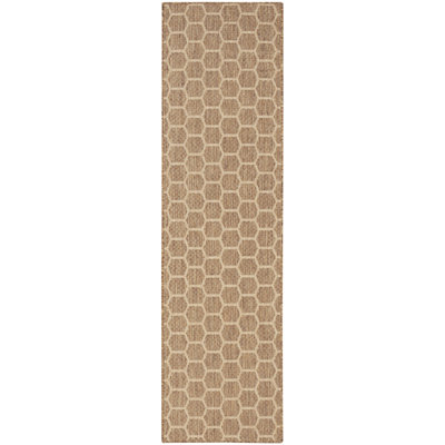 Tapis intérieur / extérieur brun clair Koebe