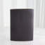 Vase Tuba noir avec rebord doré-101946694