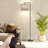 Hogsett 64'' Arched Floor Lamp with Remote and Bulb for Living Room, Bedroom-1285048449