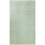 Hand Knotted Wool Area Rug in Light Green