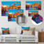 Popart Rome City I - Rome Metal Wall Art-762606411