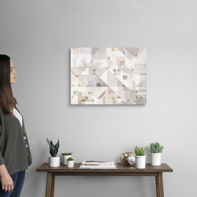 "Try angles I" par Danhui nai, reproduction d’art sur toile, H 18 po x l 24 po x 1,25 po, Toile tendue