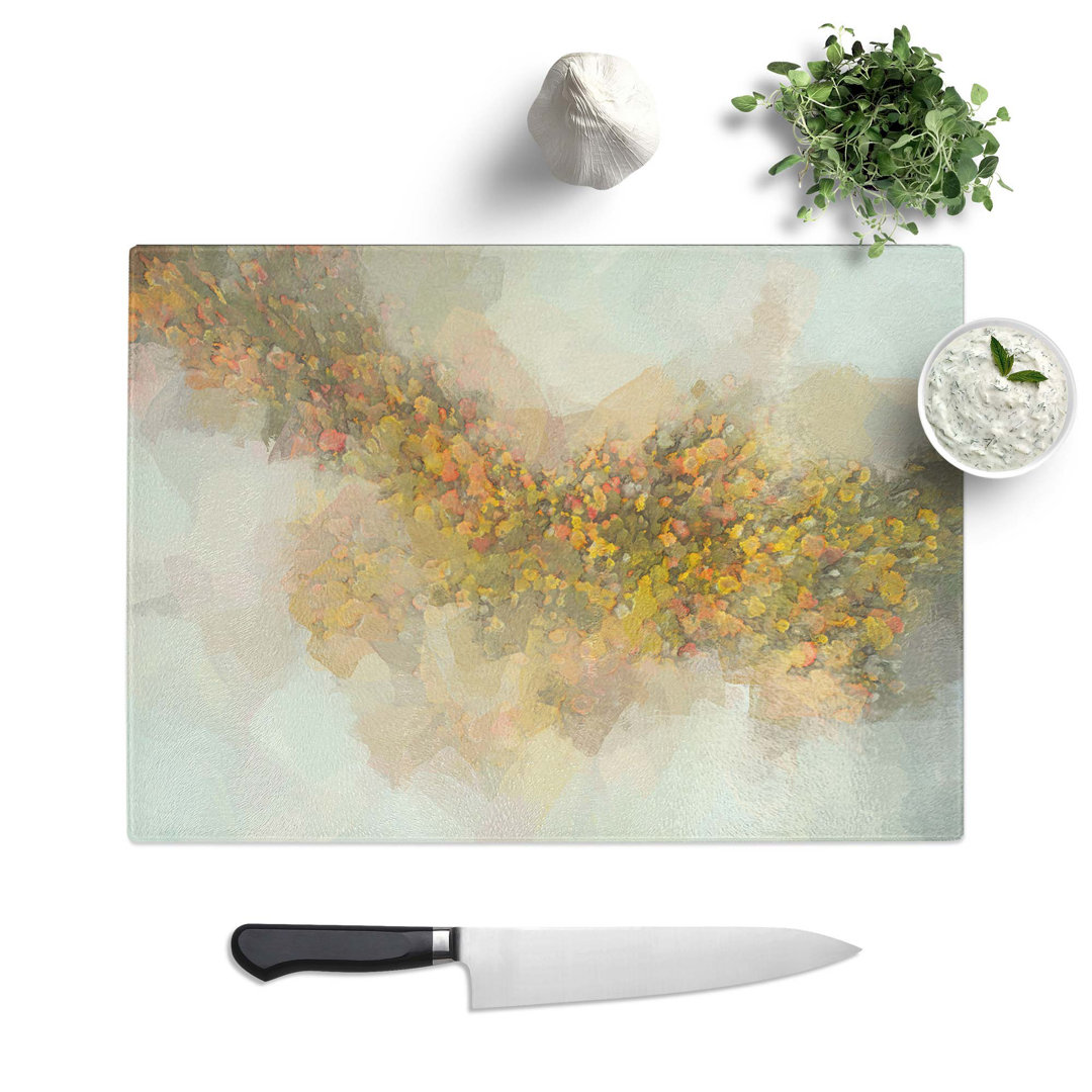 Glass Mist Over The Forest in Abstract Chopping Board