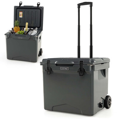 Costway 42 Quarts Ice Chest with wheels