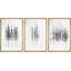 "Minimal Botanical", illustration de pins noirs et blancs, photos de bois de ferme rustique moderne, impression encadrée sur toile giclée, 3 pièces "16" x 24 "x 3 pièces, 24" x 36 "x 3 pièces-119385194-91260039