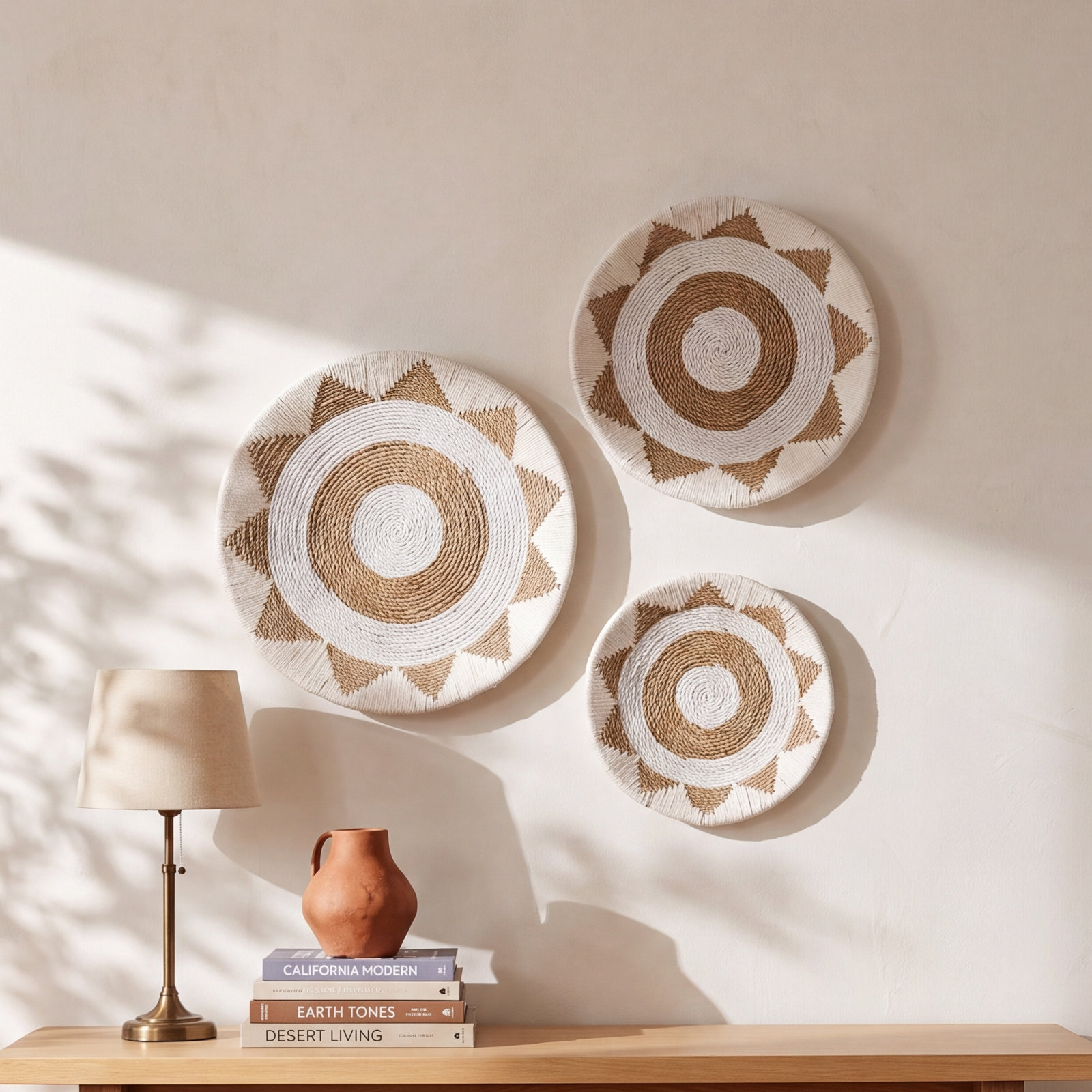 Fabric Wall Decor, White