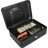 10" CASH BOX W KEY LOCK BLK