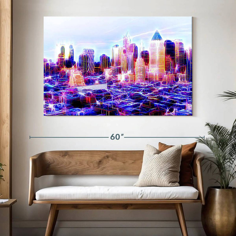 Nicci Manhattan Shine - Midtown Electric, H 34 po x l 51 po