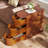 Wood End Table Set, 3-Drawer, No Assembly Required, Set of 2-469941322