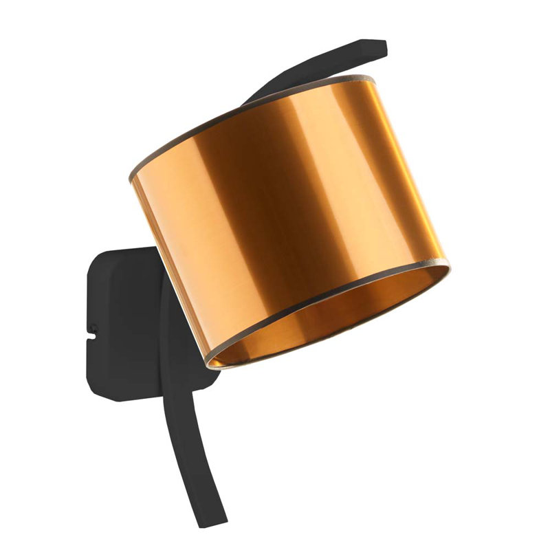 Vanderpol Steel Armed Sconce, Copper