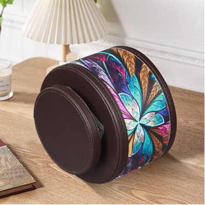 Porte-télécommande pivotant à 360° | Porte-stylo Organisateur de matériel artistique | Rangement de table de chevet | Accessoires de bureau pour manettes multimédias | Fournitures de bureau | Décoration pour table de chevet |