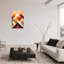Abstract The Pyramid by  - Picture Frame Graphic Art on Paper-131278964-131278967-131278968