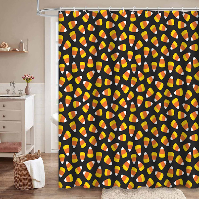 Rideau de douche 12 bonbons Candy, L 72 po x l 84 po