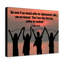 Don't Fear What They Fear 1 Peter 3:14 - Wrapped Canvas Print-243754744