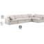Canapé modulaire en coin 5 pièces Hinami-94482460