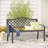 50'' L Metal Outdoor Bench