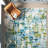 Hollman Abstract Teal/Green/White Area Rug-1055905192
